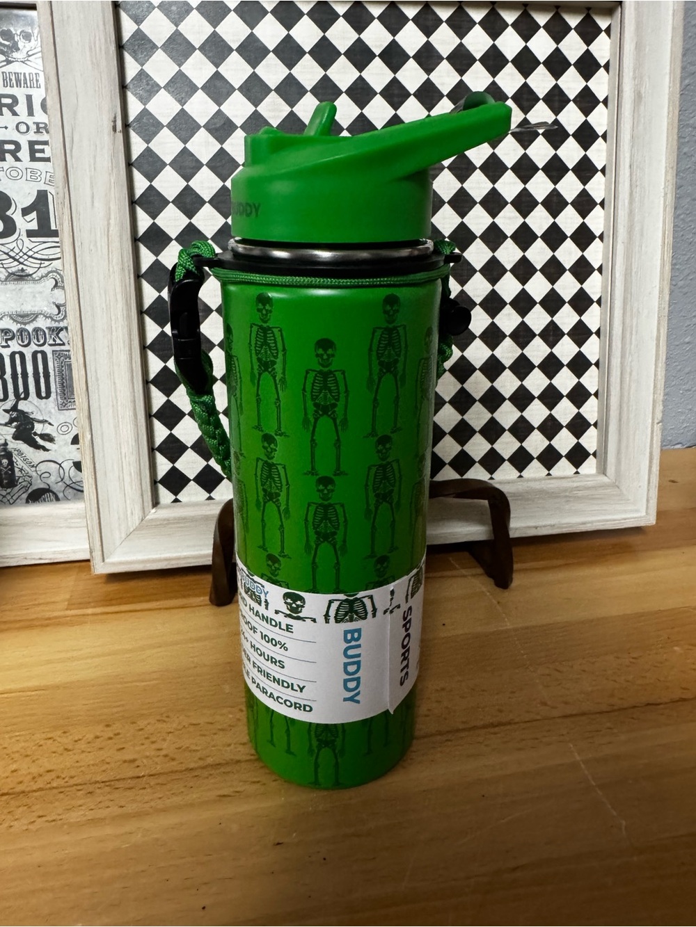 Green Skeleton FrostBuddy Halloween Viral NEW